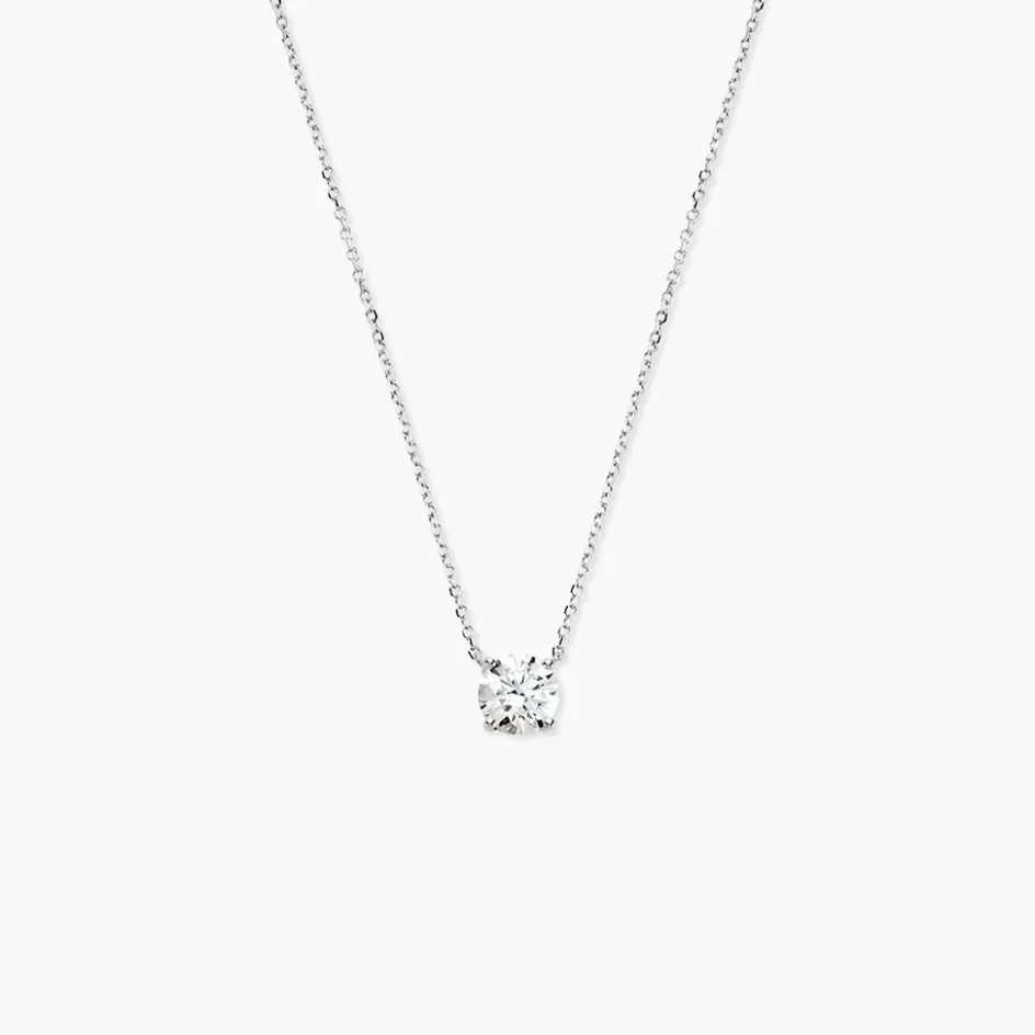 Histoire d'Or Collier Collection Aphrodite Or Blanc Diamant Synthetique* Colliers|Colliers