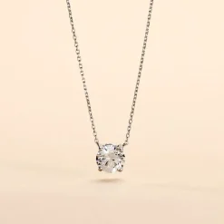 Histoire d'Or Collier Collection Aphrodite Or Blanc Diamant Synthetique* Colliers|Colliers