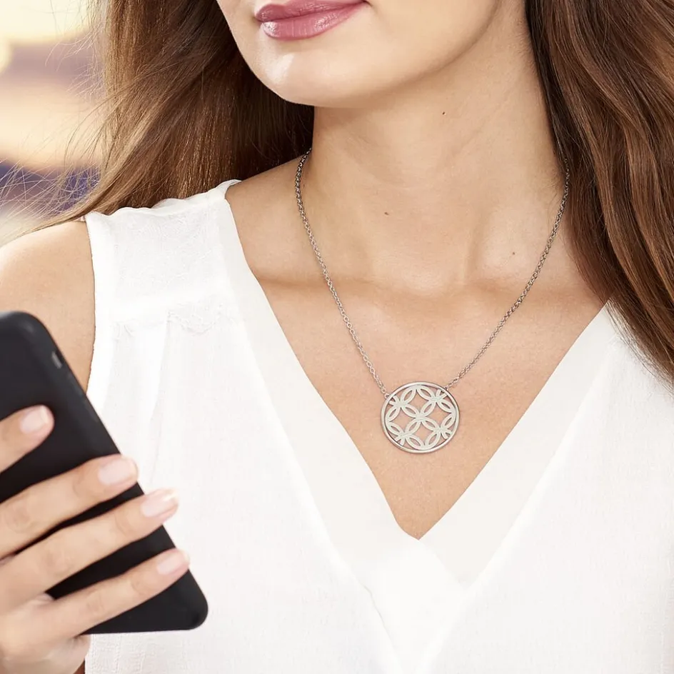 Best Histoire d'Or Collier Danyl Acier Blanc