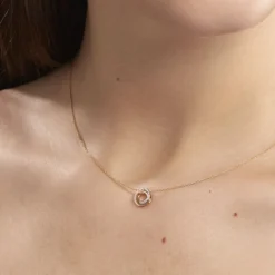 Outlet Histoire d'Or Collier Daphnee Or Tricolore Diamant