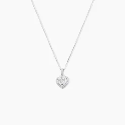 Sale Histoire d'Or Collier Dari Or Blanc Oxyde De Zirconium