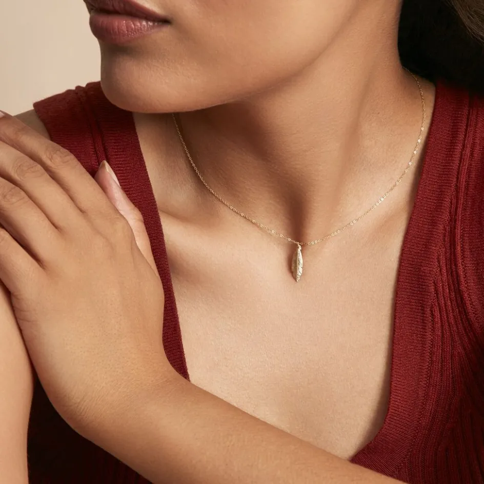 Clearance Histoire d'Or Collier Delphinium Or Jaune