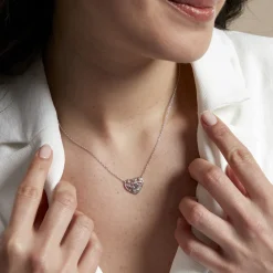 Sale Histoire d'Or Collier Douglas Argent Blanc Oxyde De Zirconium