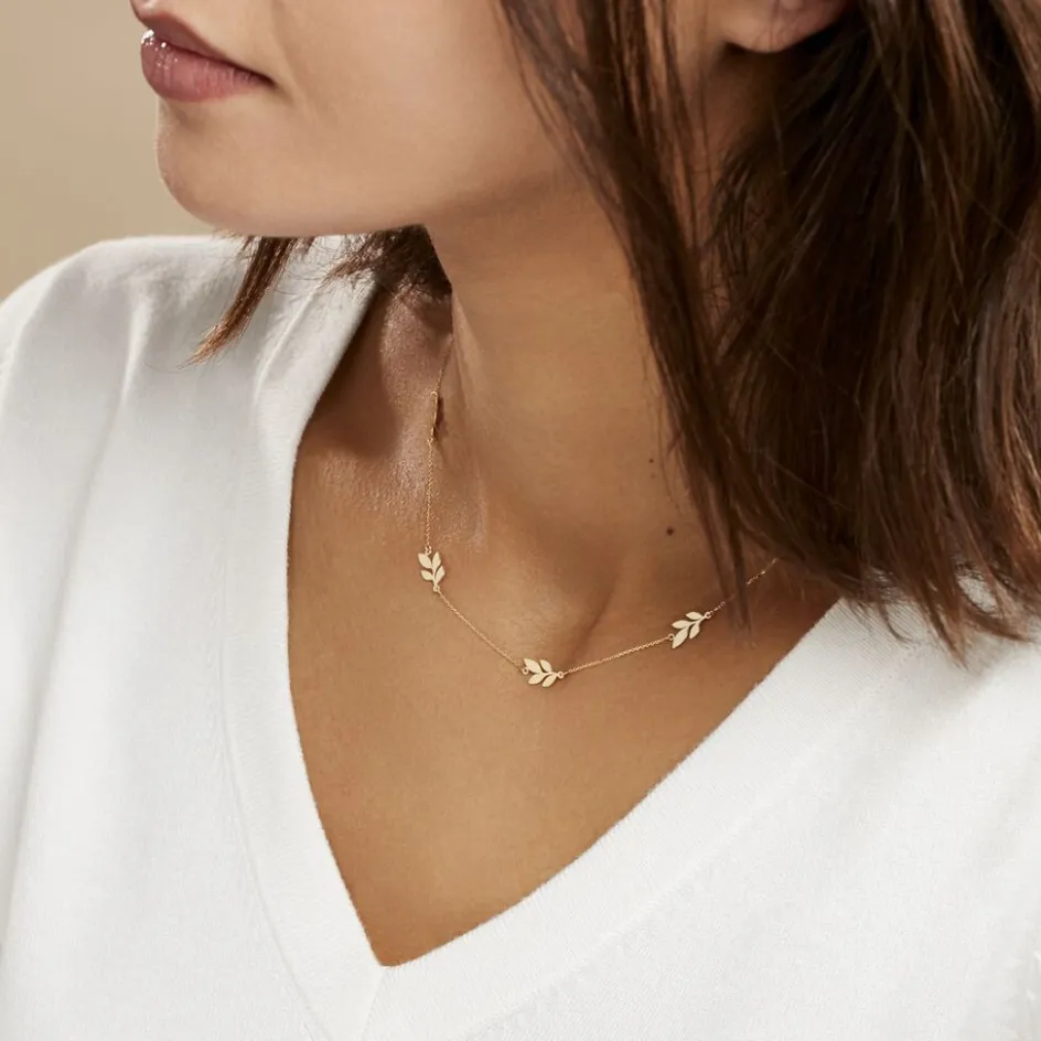 Outlet Histoire d'Or Collier Edinna Or Jaune