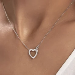 Online Histoire d'Or Collier Elanda De Zirconium argent blanc oxyde