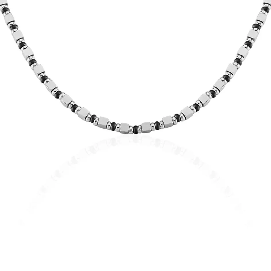 Outlet Histoire d'Or Collier Ephrem Acier Bicolore