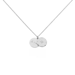 Discount Histoire d'Or Collier Erinna De Zirconium argent blanc oxyde