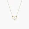 Clearance Histoire d'Or Collier Estello Or Bicolore