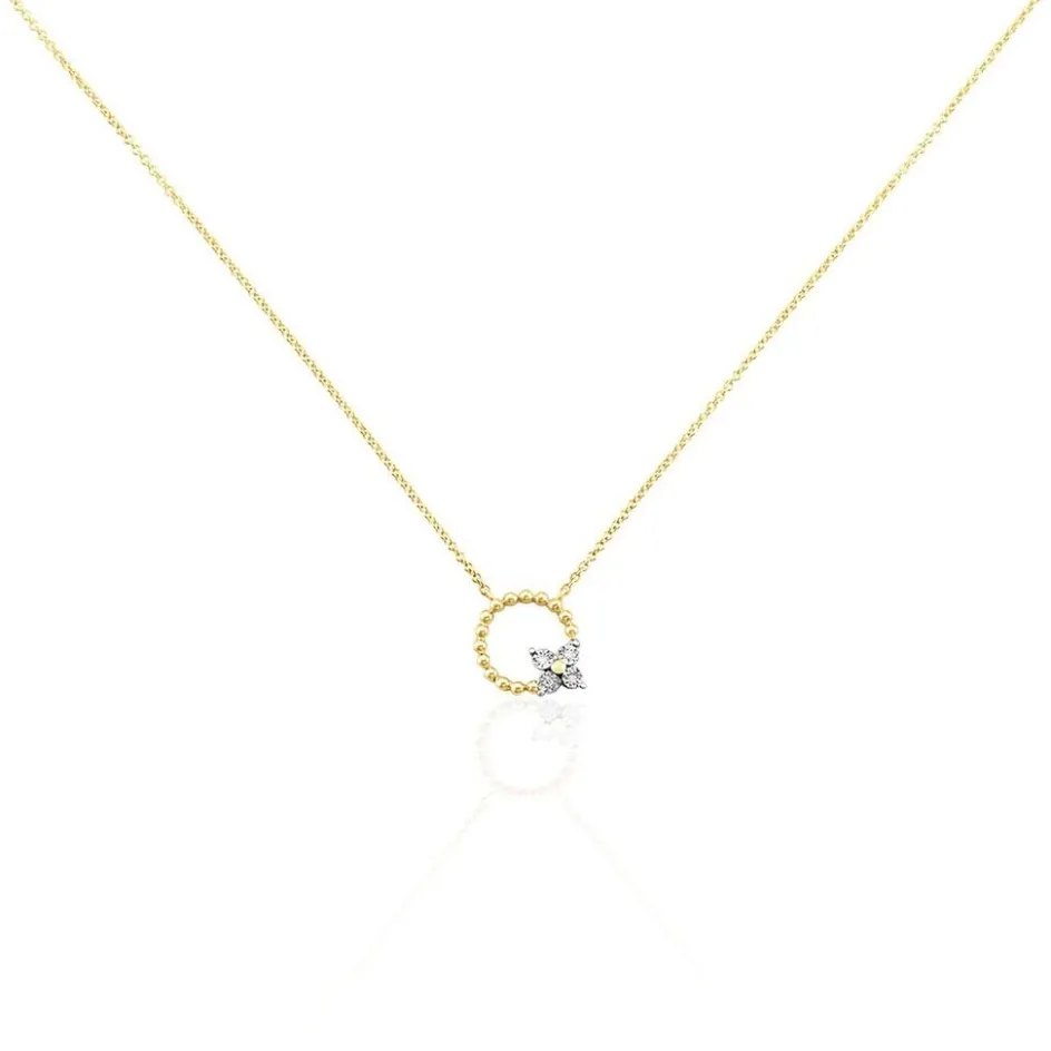 Best Histoire d'Or Collier Eternal Spring Or Jaune Diamant
