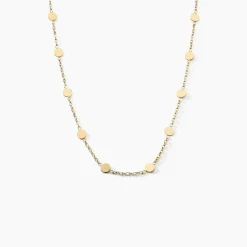 Outlet Histoire d'Or Collier Eva Acier Jaune