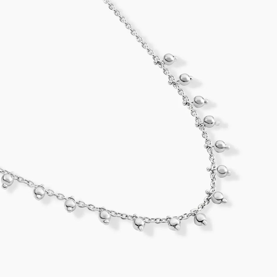 Outlet Histoire d'Or Collier Fancy Argent Blanc