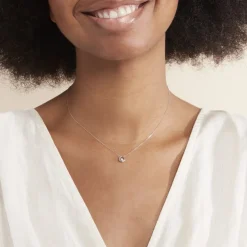 Best Histoire d'Or Collier Fidelia Or Blanc Diamant