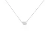 Best Histoire d'Or Collier Flamen Argent Blanc Oxyde De Zirconium
