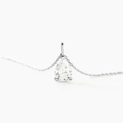 Best Histoire d'Or Collier Goutte De Zirconium or blanc oxyde