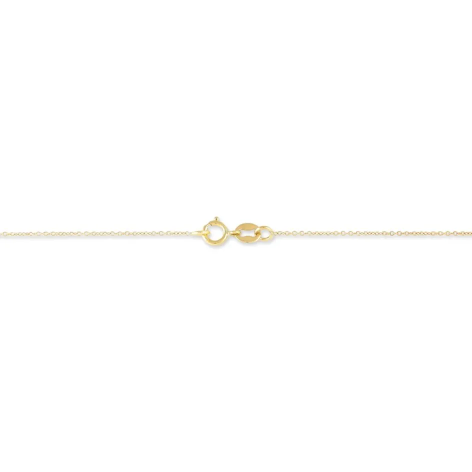 Outlet Histoire d'Or Collier Goutte or jaune saphir