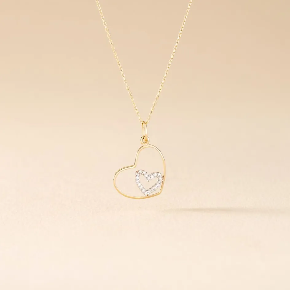 Outlet Histoire d'Or Collier Griseldis Or Jaune Oxyde