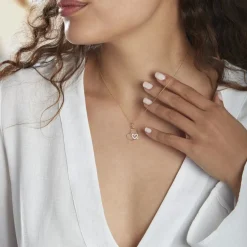 Outlet Histoire d'Or Collier Griseldis Or Jaune Oxyde