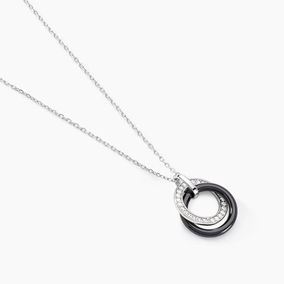 Hot Histoire d'Or Collier Grizzel De Zirconium argent blanc oxyde