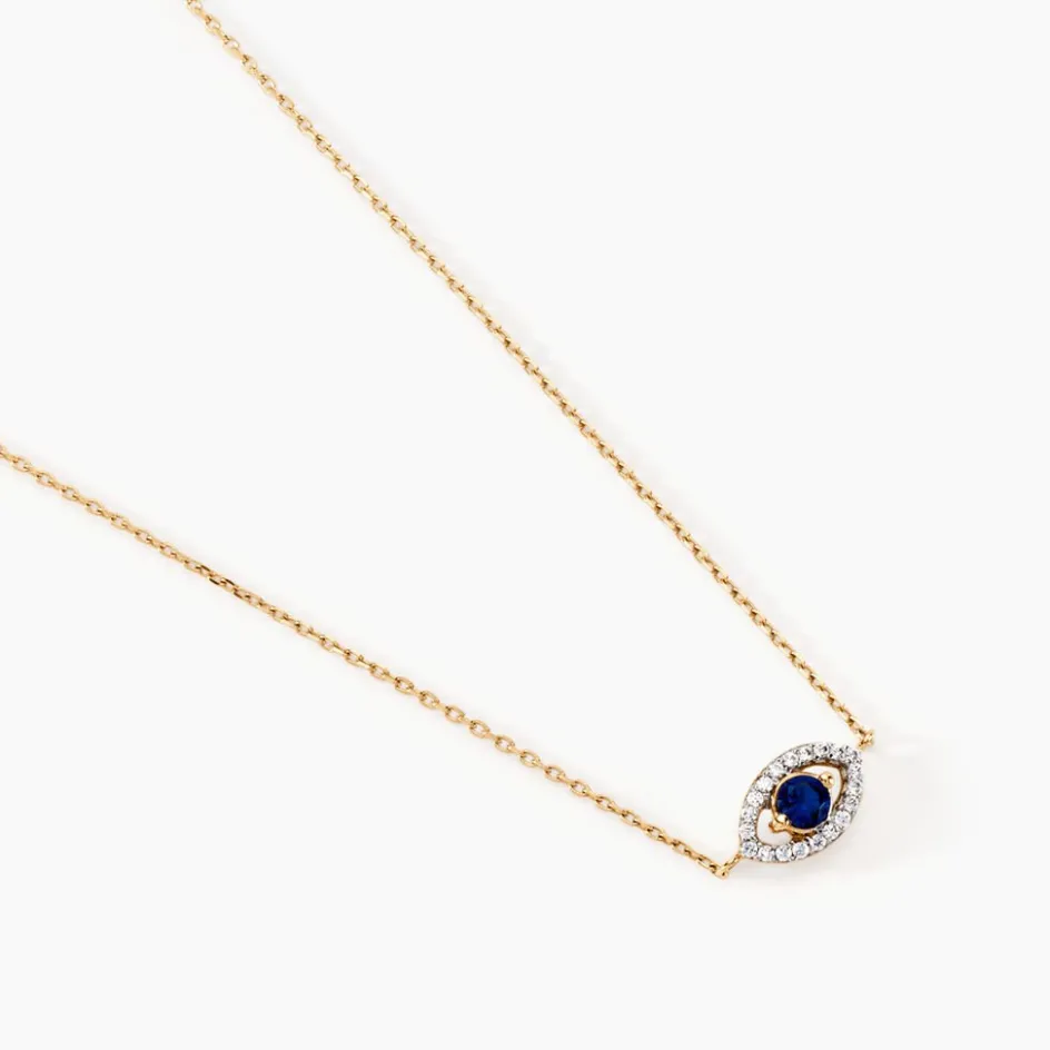 Best Histoire d'Or Collier Hajnal Or Jaune Topaze Oxyde De Zirconium