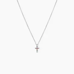 Clearance Histoire d'Or Collier Haïvy Argent Blanc Oxyde De Zirconium