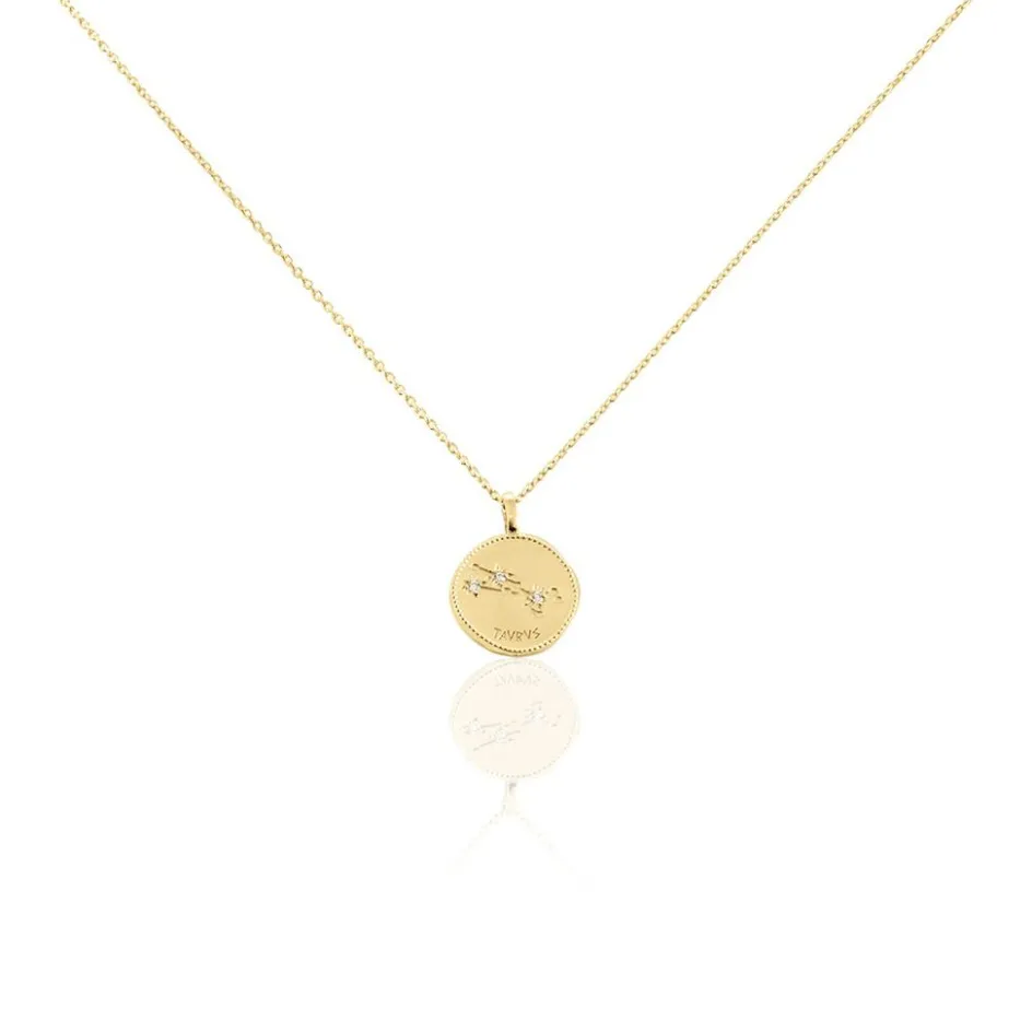 Best Histoire d'Or Collier Iago Plaqué Or Oxydes De Zirconium