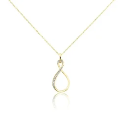 Best Histoire d'Or Collier Ilan Or Jaune Diamant