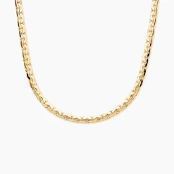 New Histoire d'Or Collier Ivy Maille Haricot or jaune