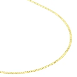 Clearance Histoire d'Or Collier Ivy Maille Haricot or jaune