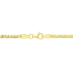 Clearance Histoire d'Or Collier Ivy Maille Haricot or jaune