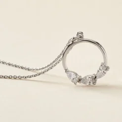 Outlet Histoire d'Or Collier Izamal Argent Blanc Oxyde De Zirconium