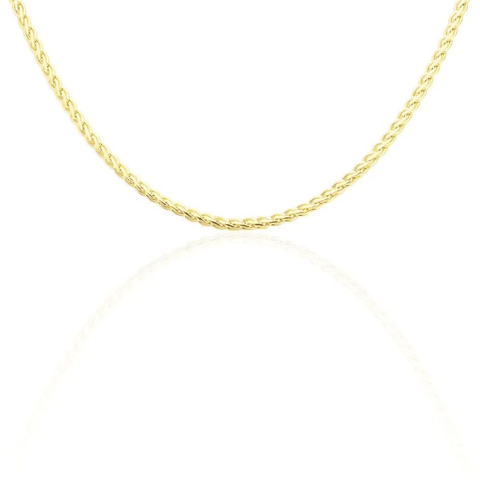 Outlet Histoire d'Or Collier Jayna Maille Palmier Or Jaune