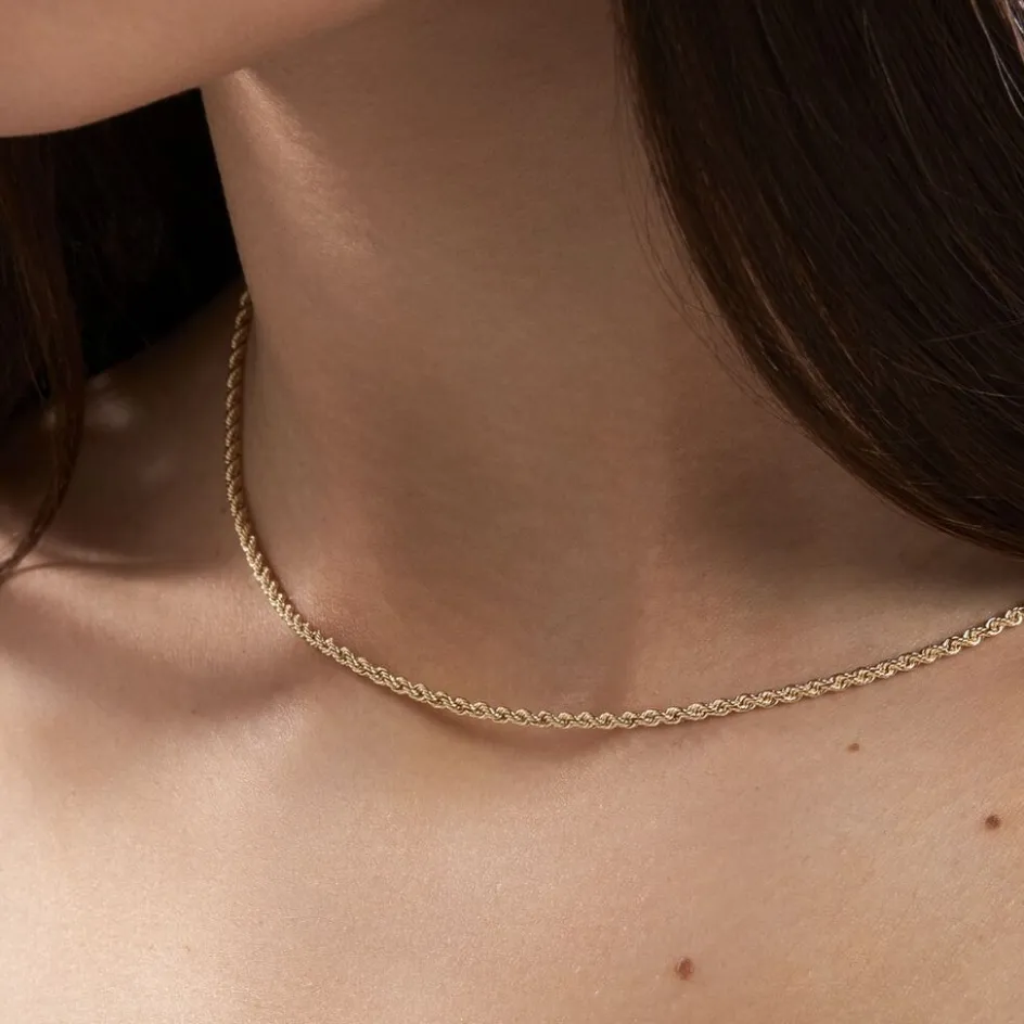 Histoire d'Or Collier Jerry Maille Corde* Colliers|Colliers