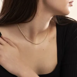 Discount Histoire d'Or Collier Jerry Maille Corde or jaune