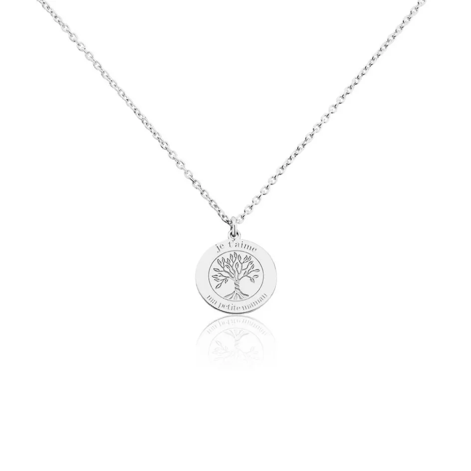 Best Histoire d'Or Collier Jollene Argent Blanc