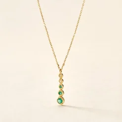 Sale Histoire d'Or Collier Josephine Or Jaune Emeraude or jaune émeraude