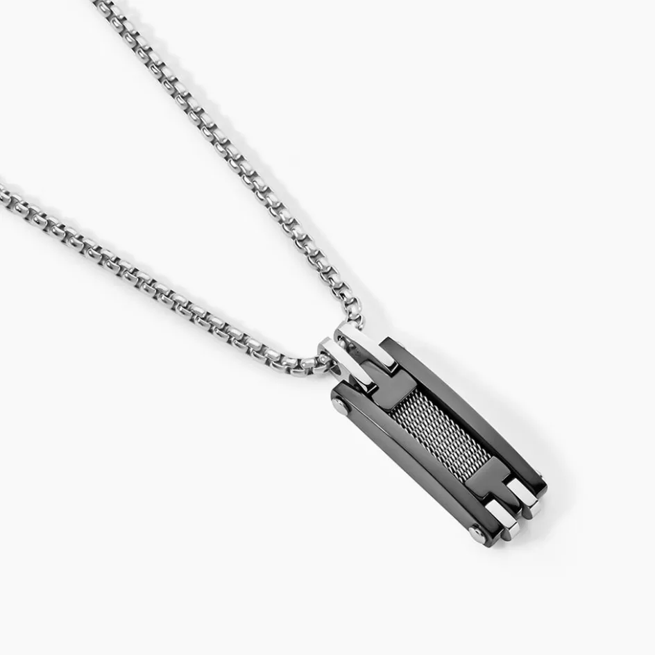 JOURDAN Collier Acier* Colliers|Colliers