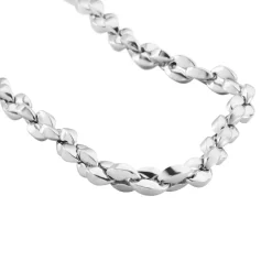 JOURDAN Collier Homme Mikeno Acier Blanc* Colliers|Colliers