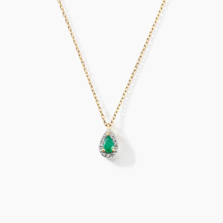 Histoire d'Or Collier Juliettina Or Jaune Emeraude Diamant* Colliers|Colliers