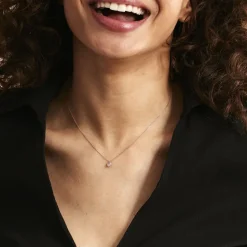 Sale Histoire d'Or Collier Kadidjatou Or Rose Oxyde De Zirconium