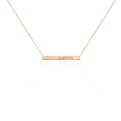 Discount Histoire d'Or Collier Kamile argent rose
