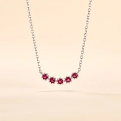 Histoire d'Or Collier Karrie Argent Blanc Oxyde De Zirconium* Colliers|Colliers