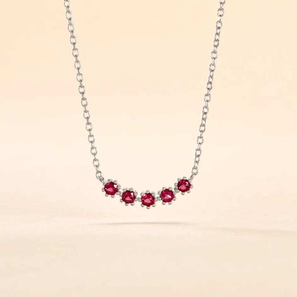 Histoire d'Or Collier Karrie Argent Blanc Oxyde De Zirconium* Colliers|Colliers