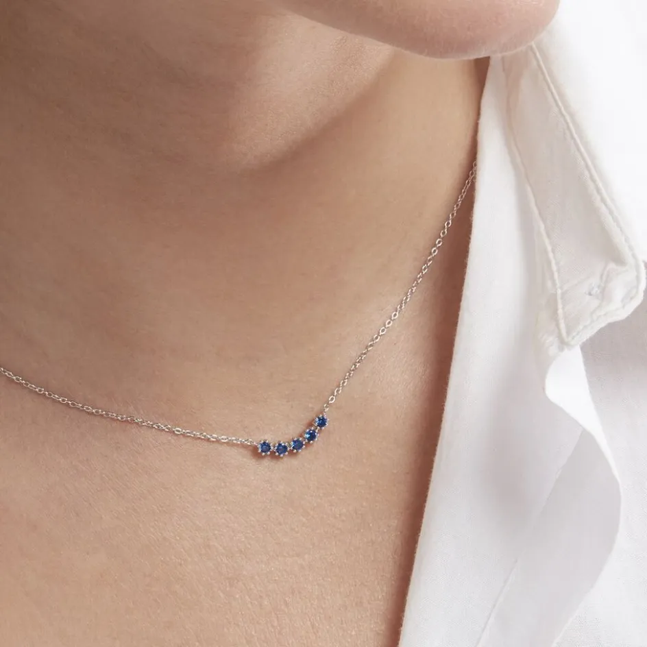 Histoire d'Or Collier Karrie Argent Blanc Oxyde De Zirconium* Colliers|Colliers