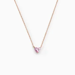 Hot Histoire d'Or Collier Kelvyn Argent Rose Oxyde De Zirconium argent rose oxyde rose