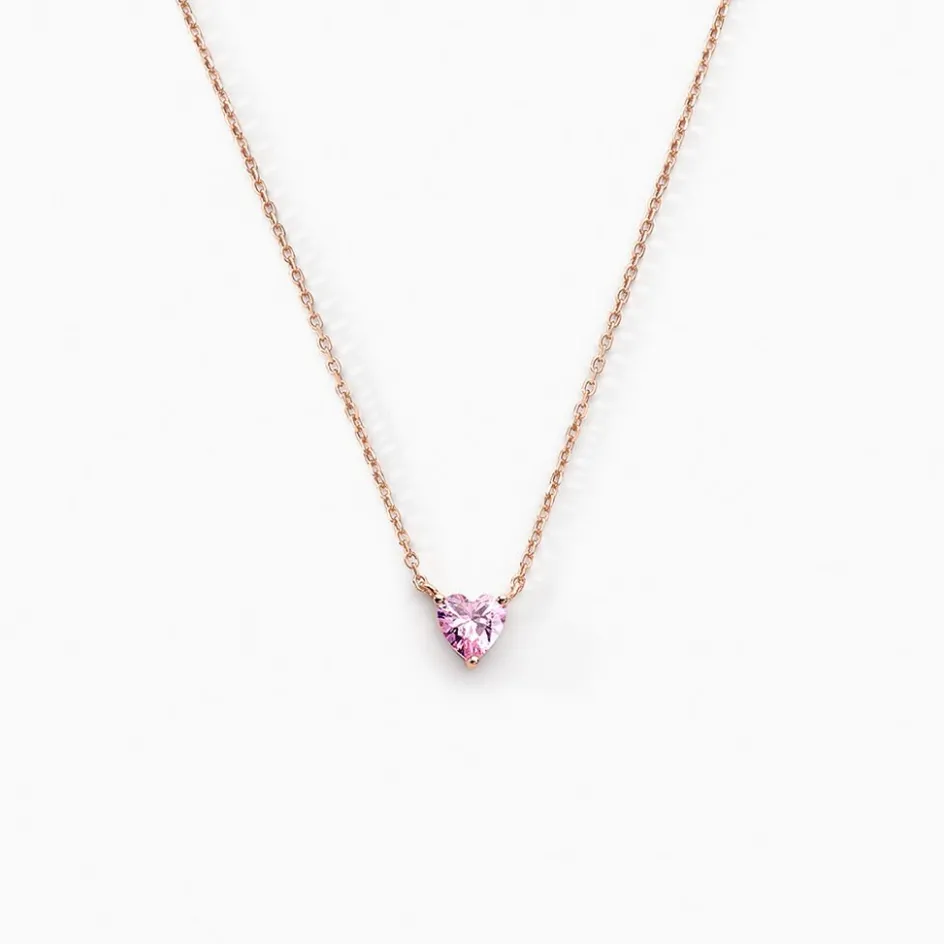 Hot Histoire d'Or Collier Kelvyn Argent Rose Oxyde De Zirconium argent rose oxyde rose