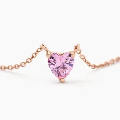 Hot Histoire d'Or Collier Kelvyn Argent Rose Oxyde De Zirconium argent rose oxyde rose