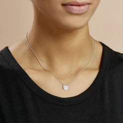 Clearance LAETIZIA Collier Clara Argent Blanc Oxyde De Zirconium