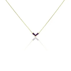 Clearance Histoire d'Or Collier Lavender Or Jaune Améthyste or jaune améthyste violet