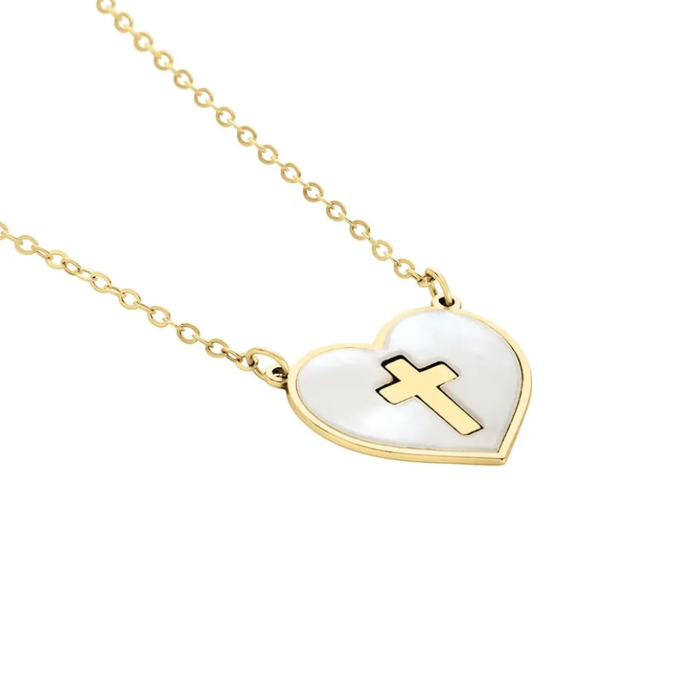Outlet Histoire d'Or Collier Lawrie Or Jaune Nacre