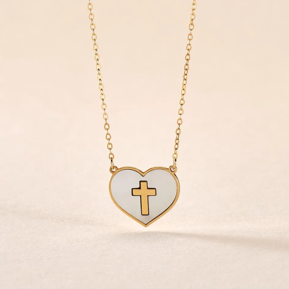 Outlet Histoire d'Or Collier Lawrie Or Jaune Nacre